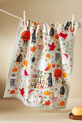 Tricks and Treats Dish Towel