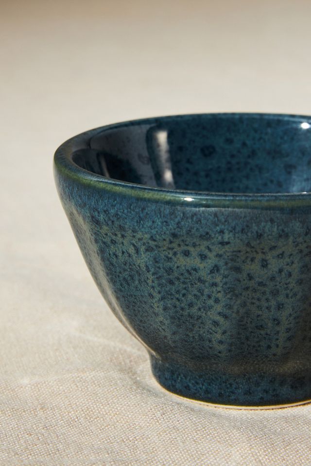 Mini Reactive Glazed Latte Bowls, Set of 4 #1