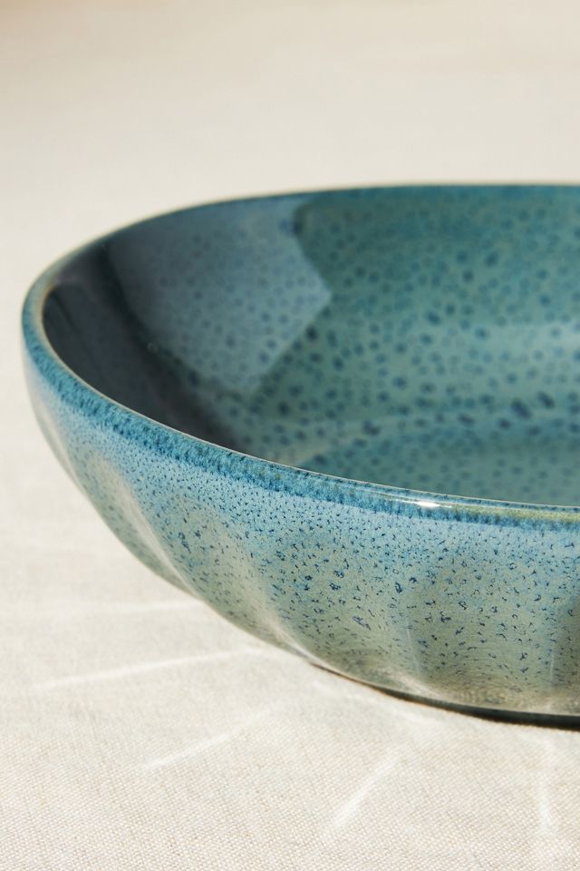 Reactive Glazed Latte Pasta Bowls, Set of 4 #1