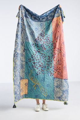 Upcycled Hideaway Throw Blanket