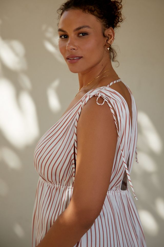 Nichelle Tie-Shoulder Midi Dress #7