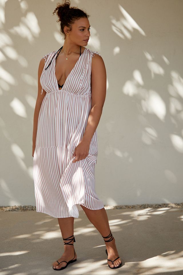 Nichelle Tie-Shoulder Midi Dress #4