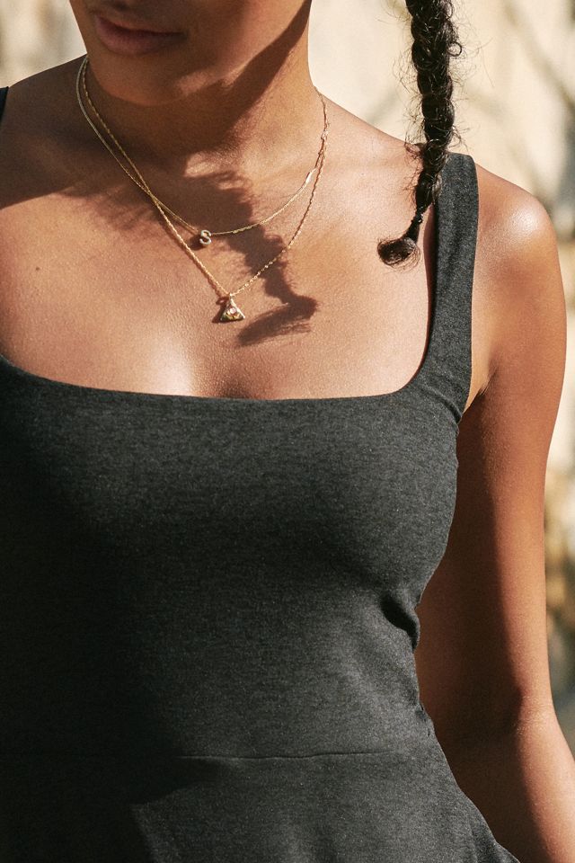 Beyond Yoga Featherweight At The Ready Square-Neck Midi Dress #2