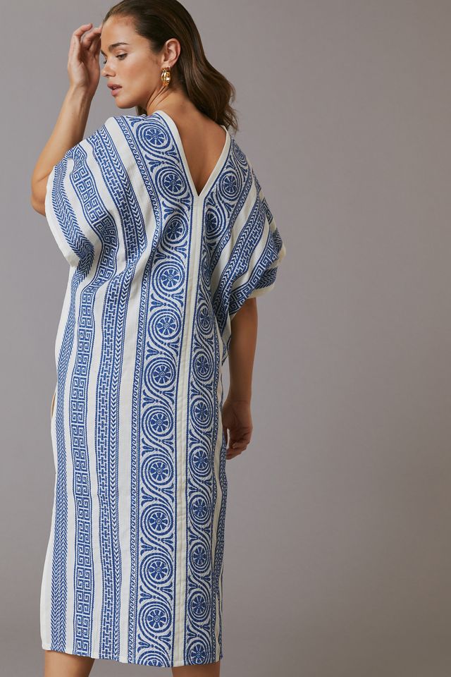 Caftan à motif grec #3