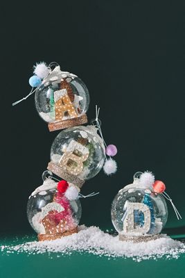 Arctic Monogram Ornament