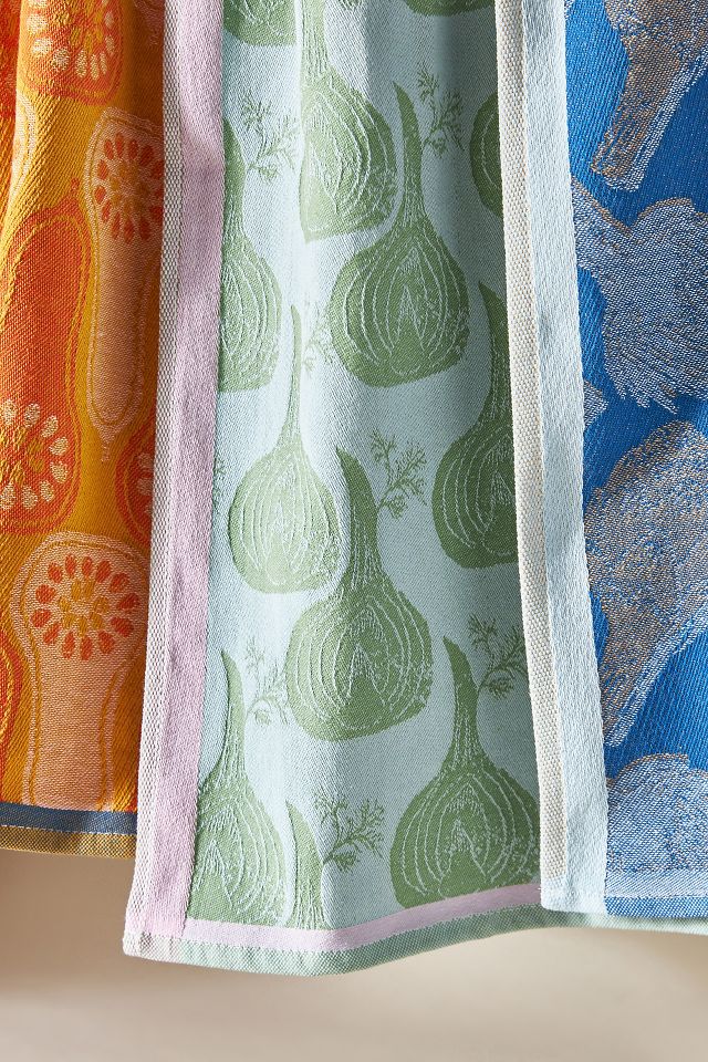 Leva Jacquard Dish Towels, Set of 3 #1