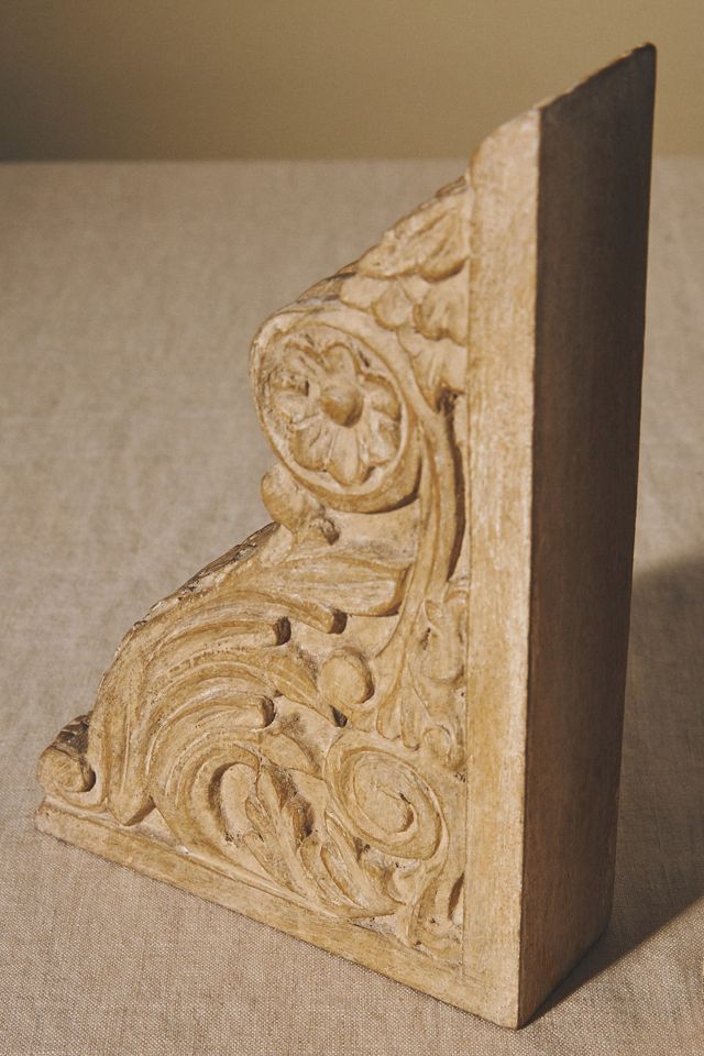 Handcarved Bookend #2
