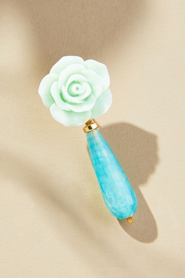 Floral Post Earrings #1