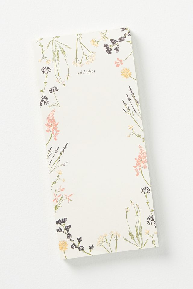 Wildflower Notepad #1