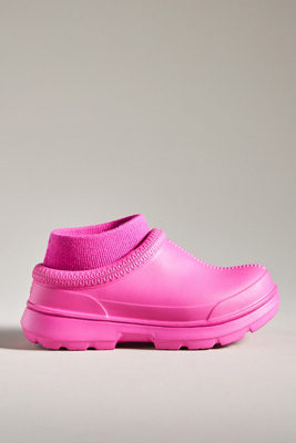 Ugg Tasman X Sock-lined Rubber Rain Slippers In Pink