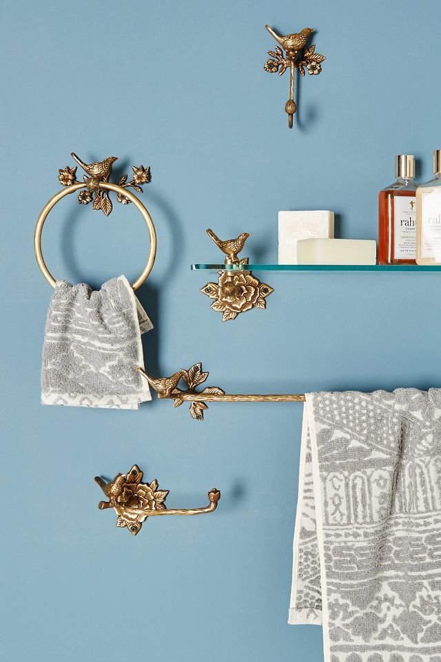 Anthropologie discount towel rack