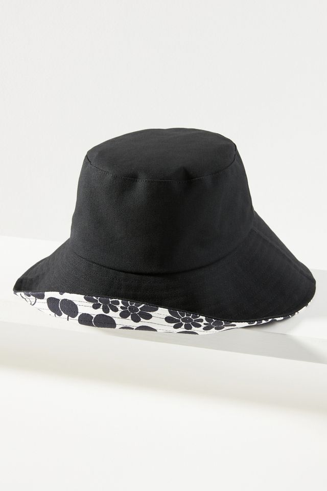 Reversible Canvas Bucket Hat | Anthropologie