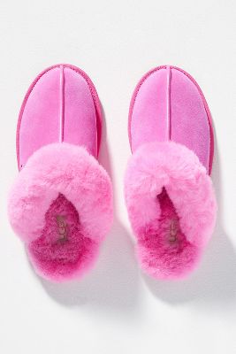 Dark pink ugg on sale slippers