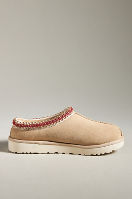 Ugg Tasman Suede Slippers In White