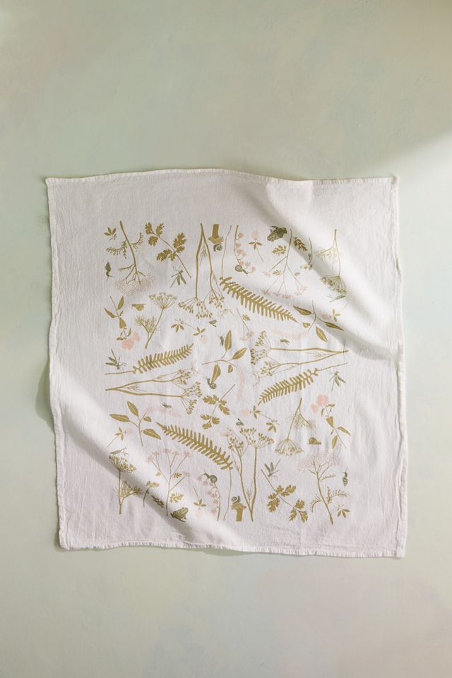 Bug Garden Dish Towel