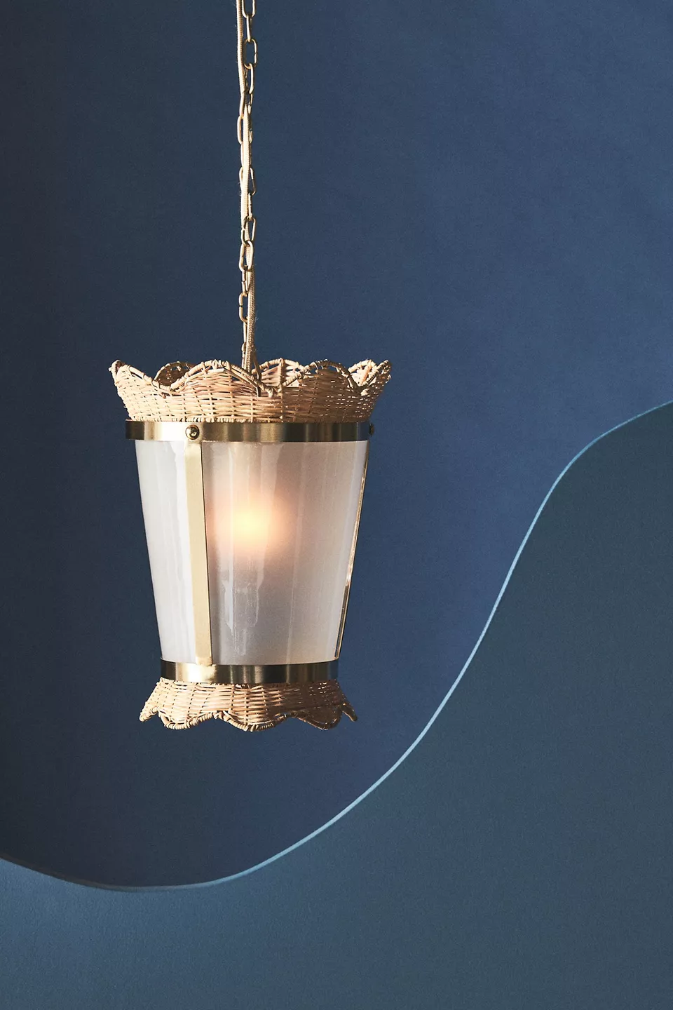 anthropologie.com | Scalloped Pendant