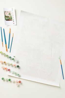 Victorian Greenhouse Paint-By-Numbers Kit