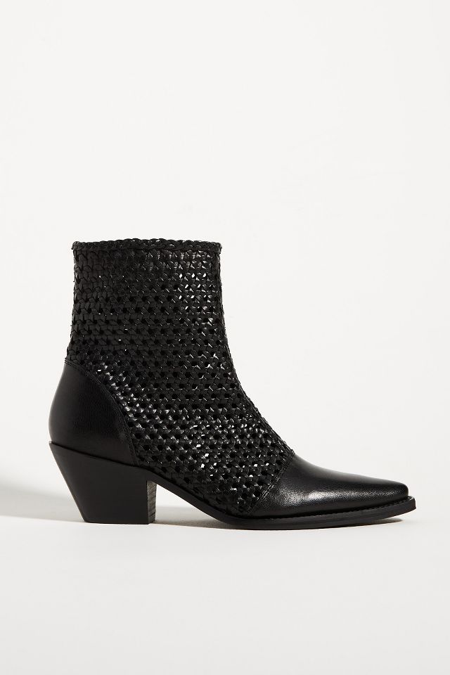 Augustine woven ankle boot best sale