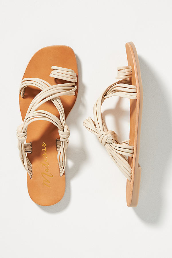Matisse Rogue Slide Sandals In White