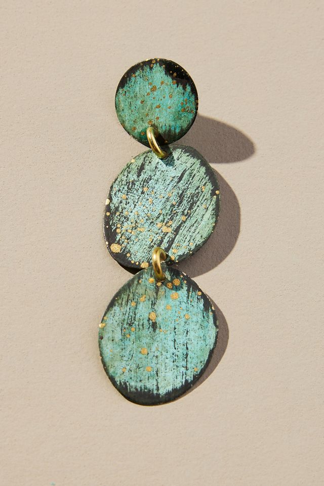 Amazonia Three Pebble Earrings #1