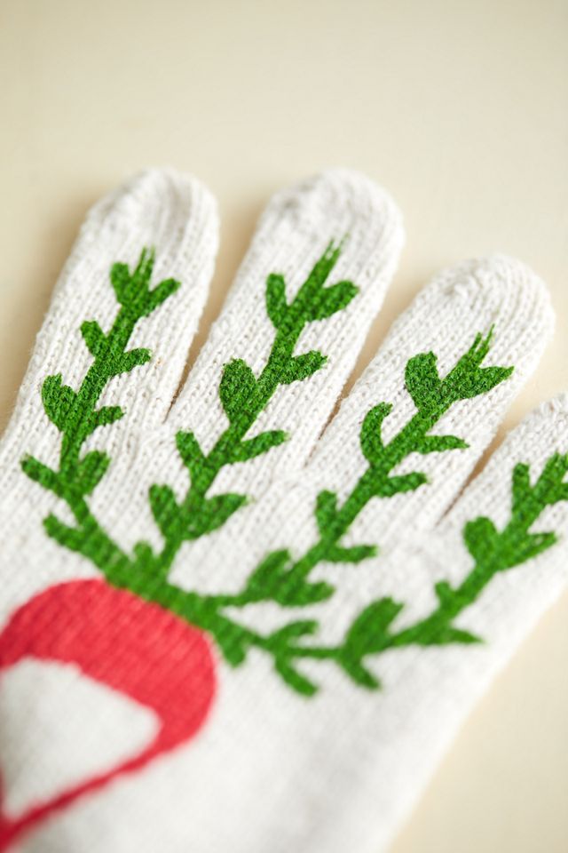 Radish Garden Gloves #5