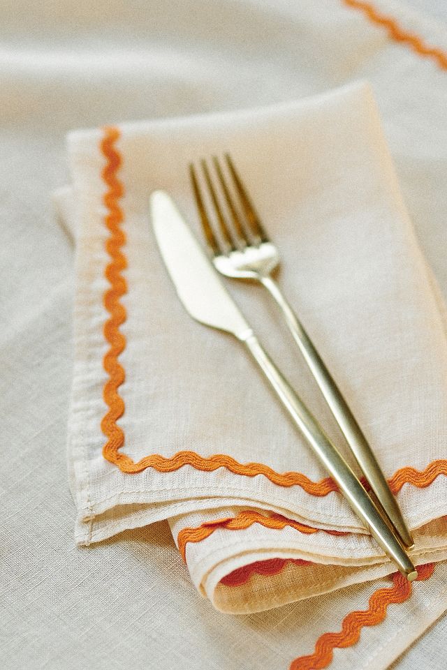 Chan Luu Linen Napkins Set of 4 AnthroLiving