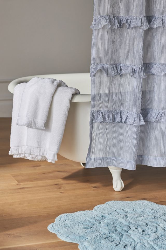 Castile Rose Tufted Cotton Bath Mat | Anthropologie UK