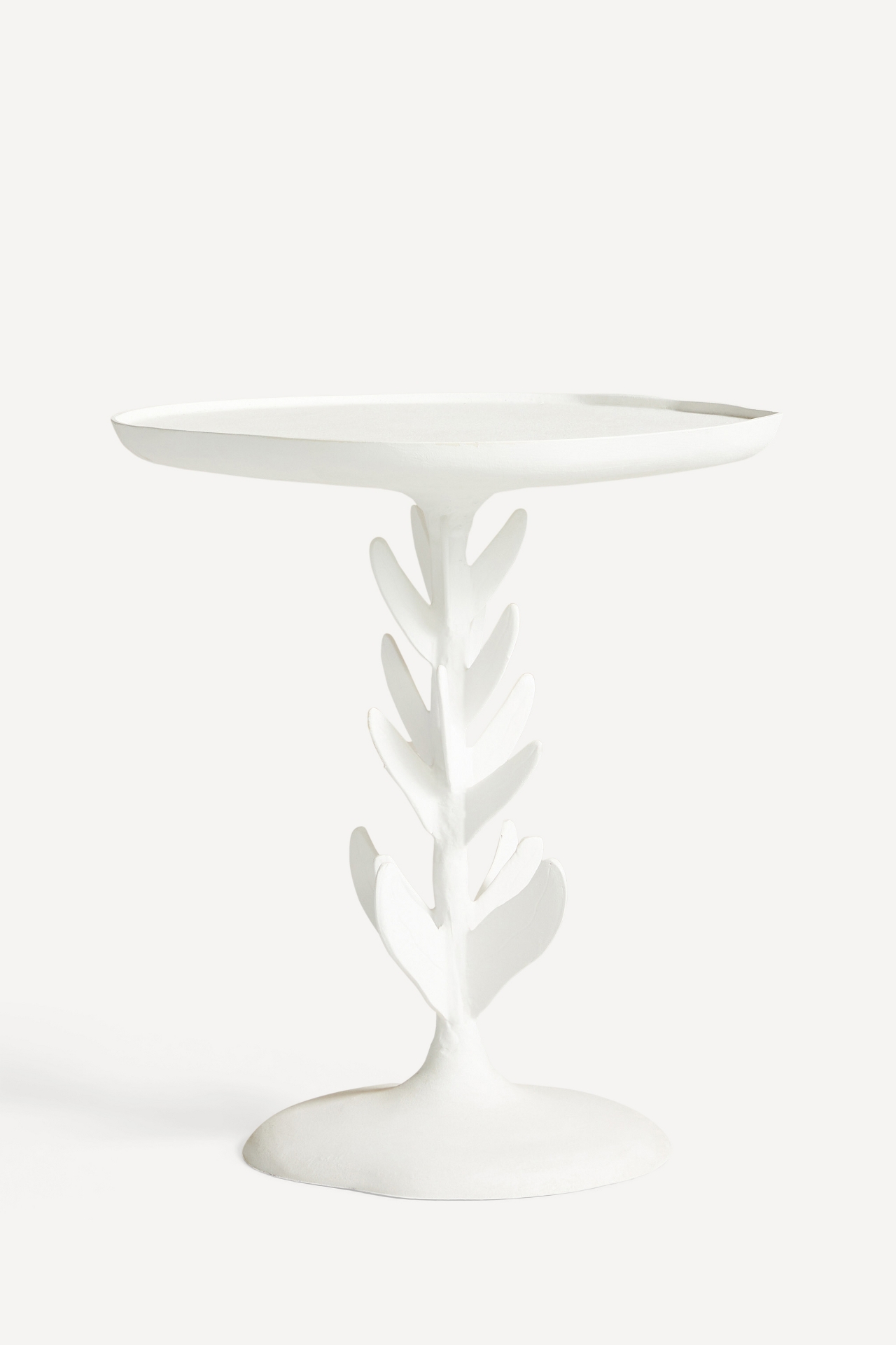 Floral Leaves Side Table