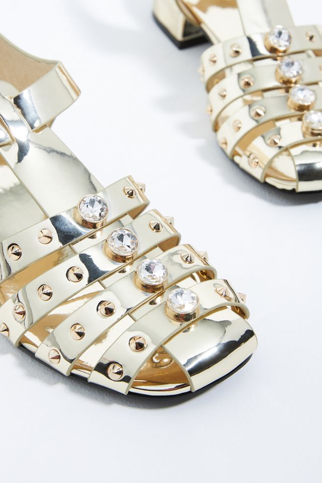 Cecelia New York Gigi Embellished Fisherman Flats #2