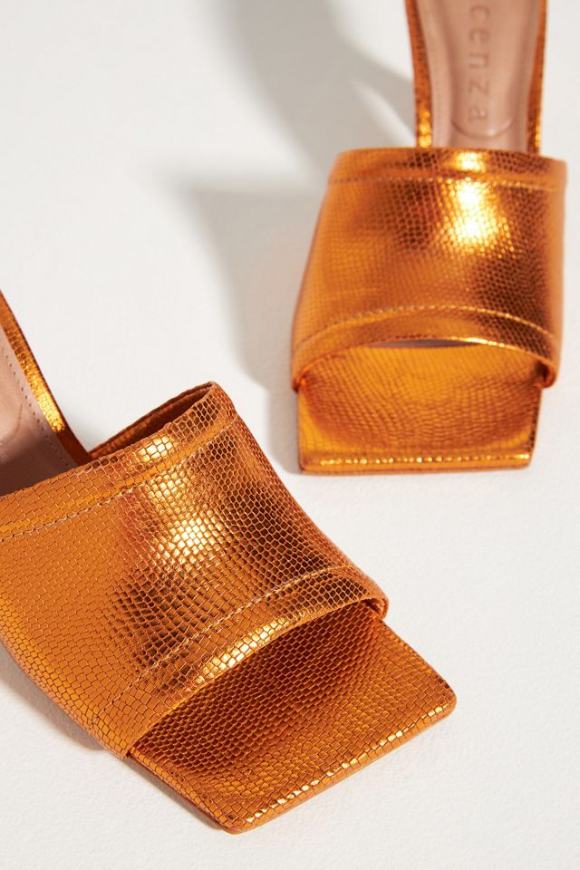 Vicenza Metallic Mules #3