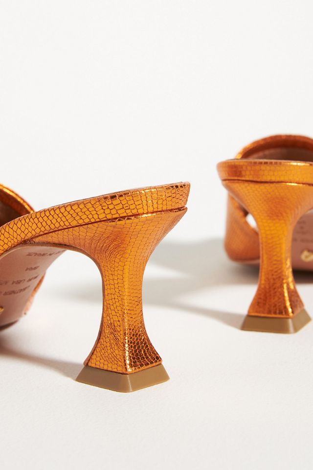 Vicenza Metallic Mules #4