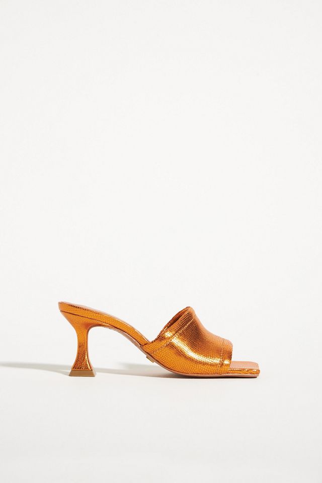 Vicenza Metallic Mules #1