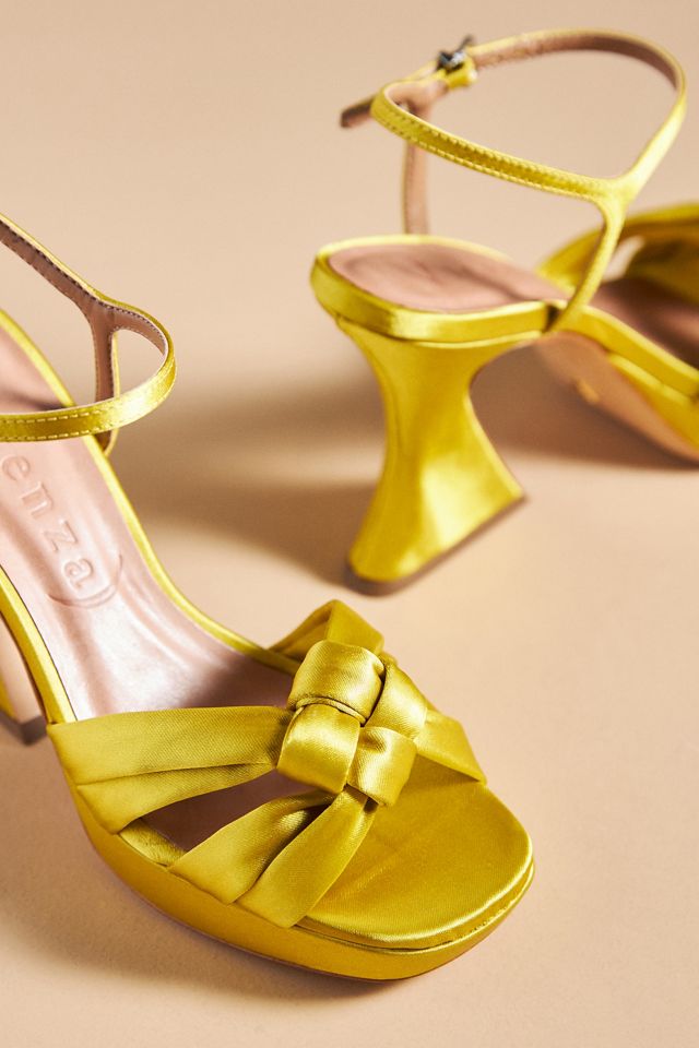 Vicenza Knotted Platform Heels #3
