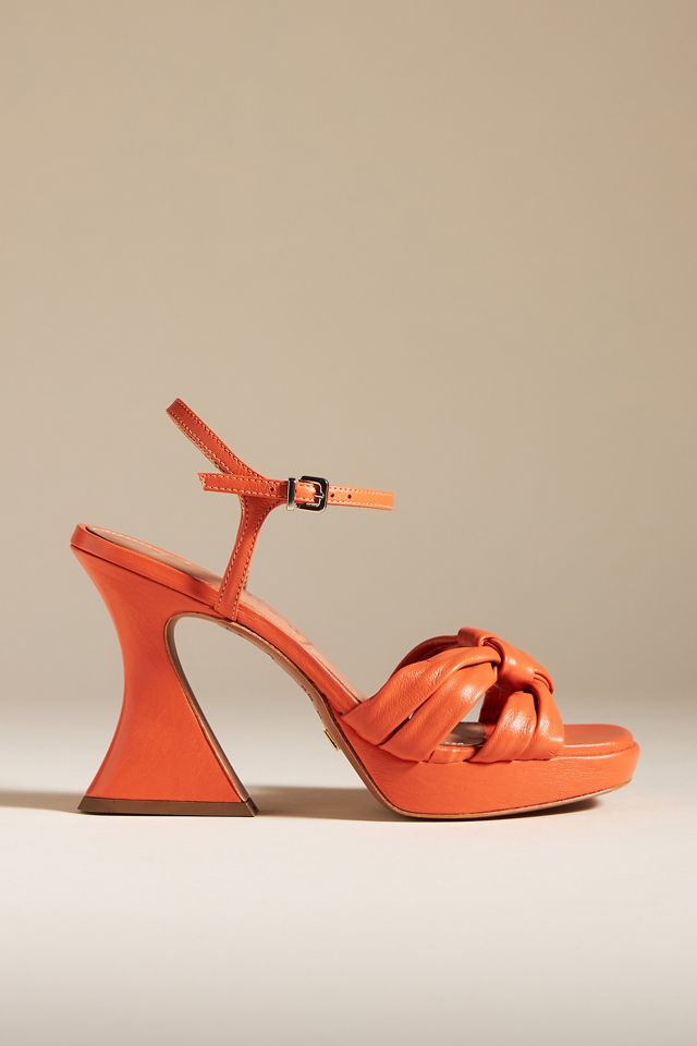 Vicenza Knotted Platform Heels #1