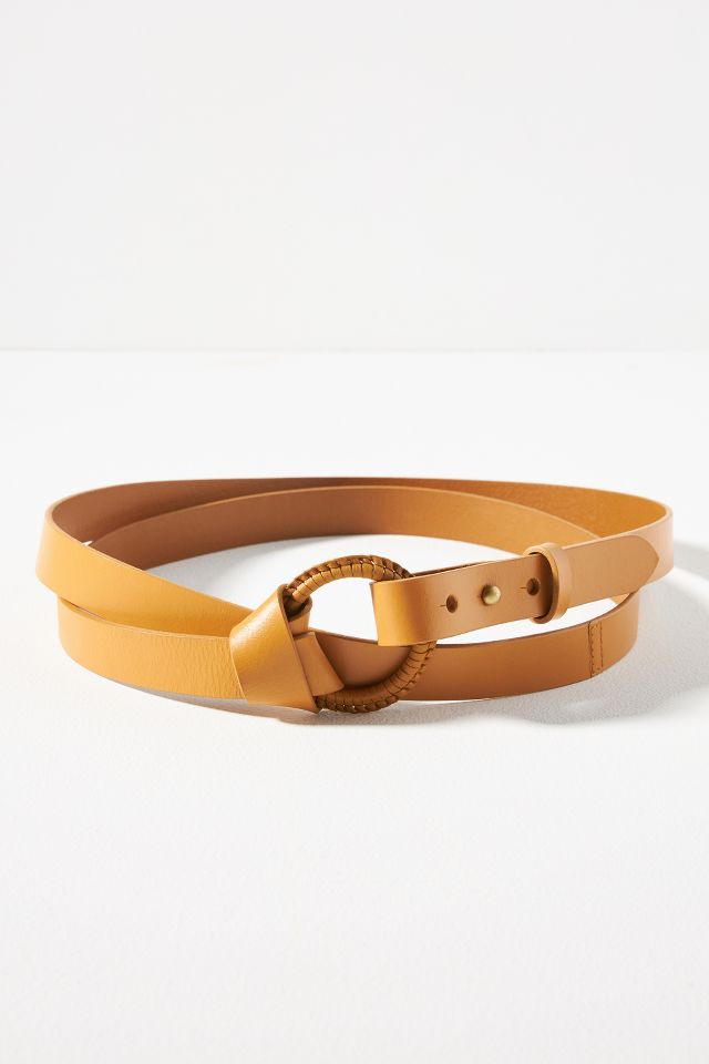 Leather Ring Wrap Belt | Anthropologie