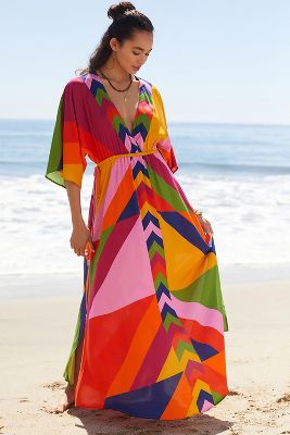 Farm x Anthropologie Maxi Coverup Anthropologie