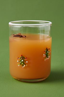 Festive Juice Glass