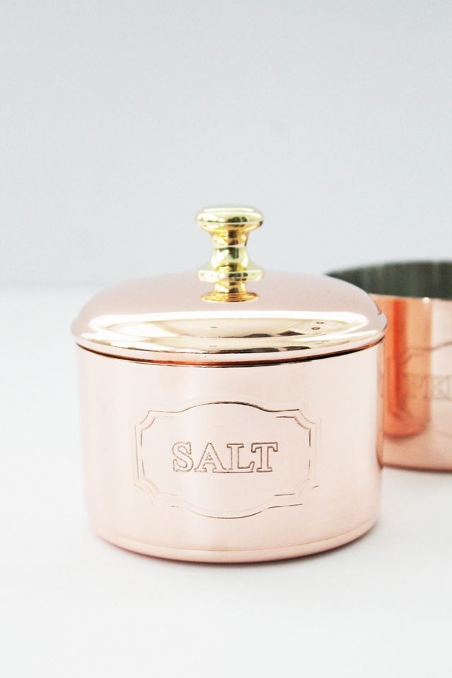 Coppermill Kitchen Vintage Inspired Salt & Pepper Cellar #2