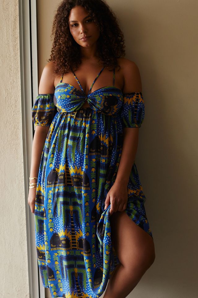 João Incerti for Anthropologie Strappy Bandeau Dress #5
