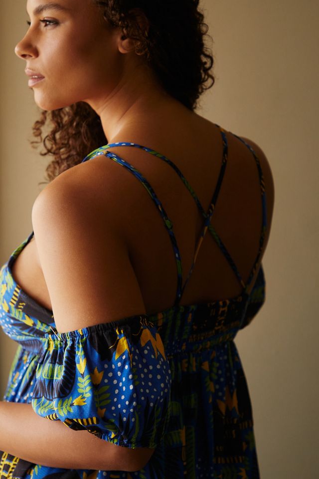 João Incerti for Anthropologie Strappy Bandeau Dress #8