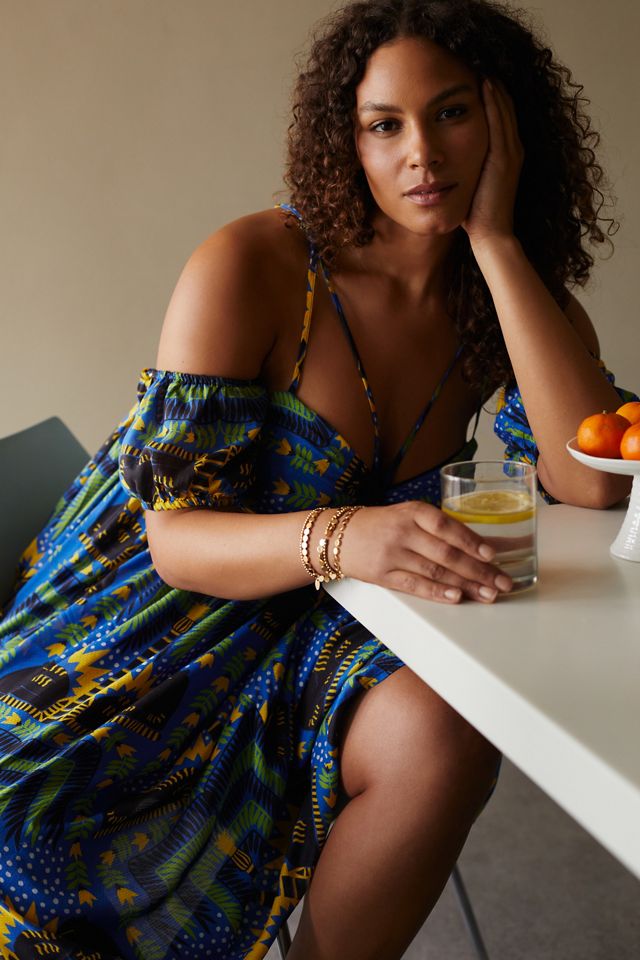 João Incerti for Anthropologie Strappy Bandeau Dress #4