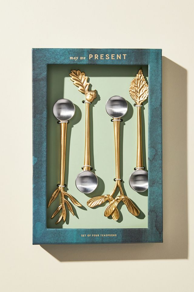 Folkloric Measuring Spoons, Set of 4  Anthropologie Japan - Women's  Clothing, Accessories & Home