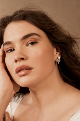 Kenneth Jay Lane Marquise Cluster Earrings