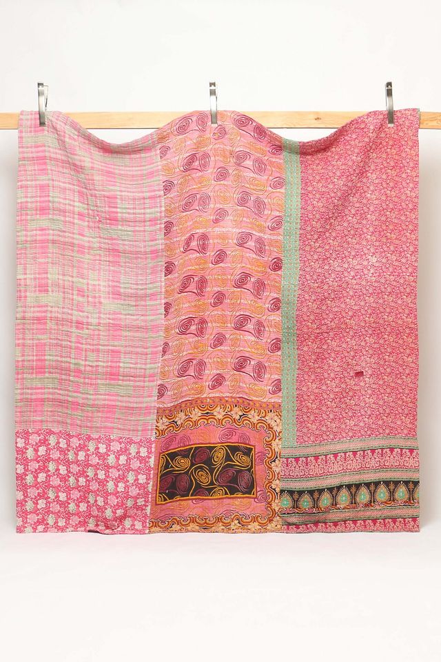 Anthropologie discount kantha quilt