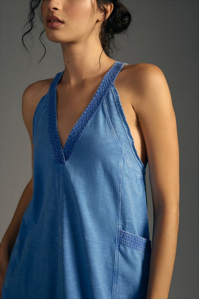 The Carlie V-Neck Mini Dress #3
