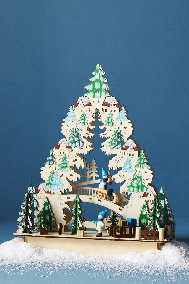 Snowed In Light-Up Holiday Village #1