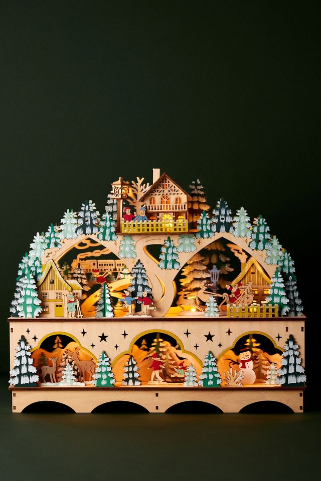 Snowed In Light-Up Holiday Village #3