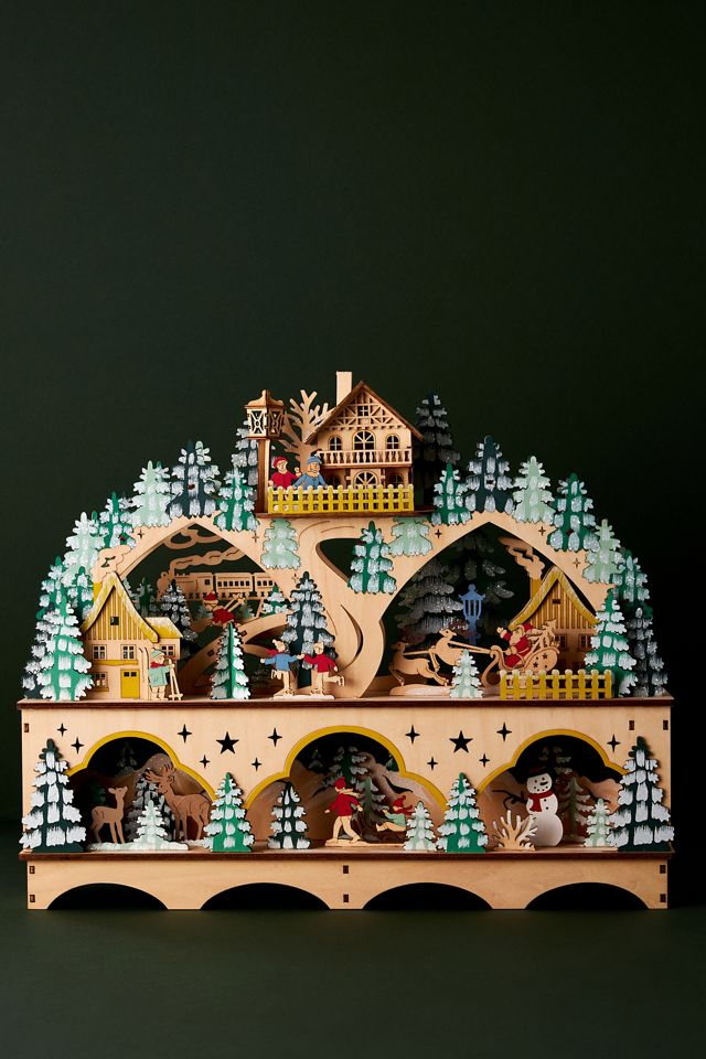 Snowed In Light-Up Holiday Village #4