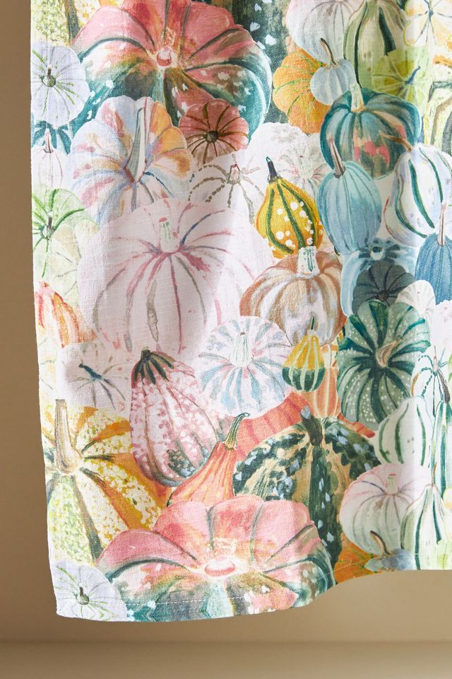 Pastel Pumpkin Dish Towel #1