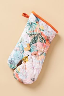 Pastel Pumpkin Oven Mitt